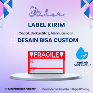 Stiker Label Kirim